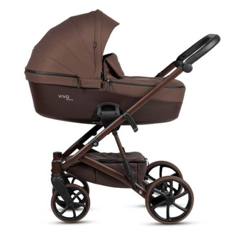 Универсальная коляска 2 в 1 Tutis Viva6 plus Essential Espresso